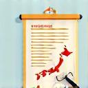 Icon of a document with a map, representing a travel proposal.